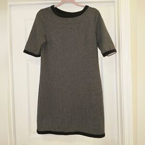 Jude Connally Black and White Dress